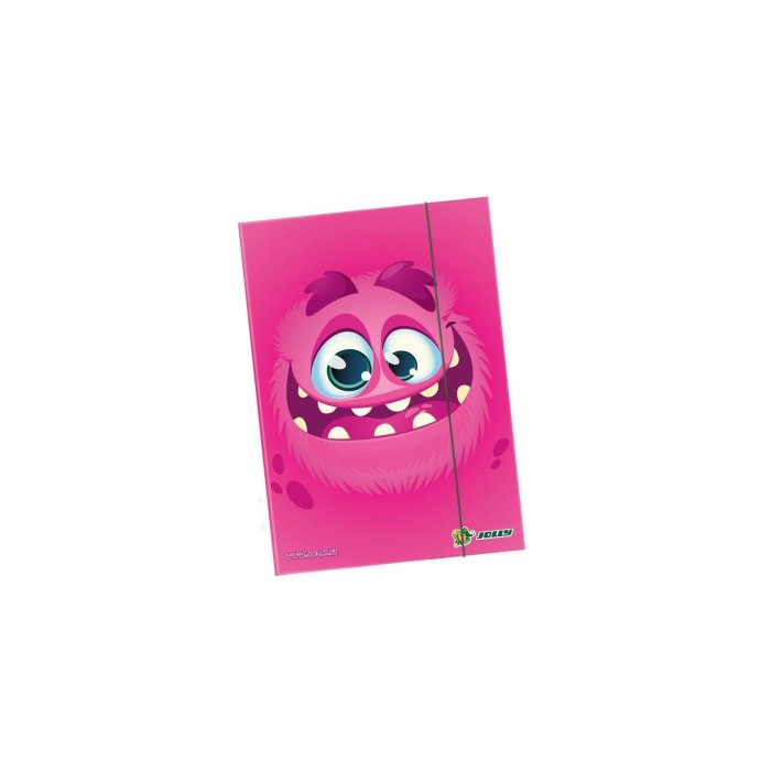 JOLLY Heftbox A4 "MONSTER" pink