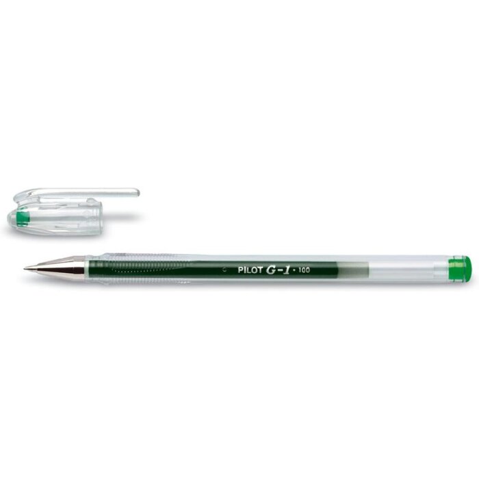 PILOT gélové pero G1 Klassik - 0,3 mm - zelené