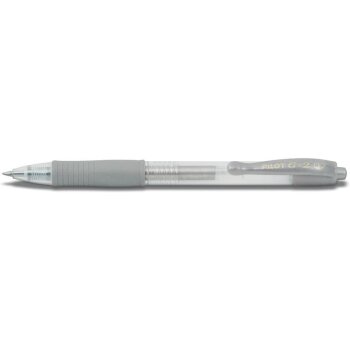 PILOT Gelschreiber G2 07 silber
