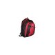 BORDERLINE školský ruksak BP154 - červeno/čierna