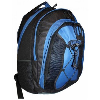 BORDERLINE školský ruksak BP154 - modro/čierny