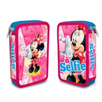 Minnie Mouse Doppeldecker Federpenal Selfie 23-teilig