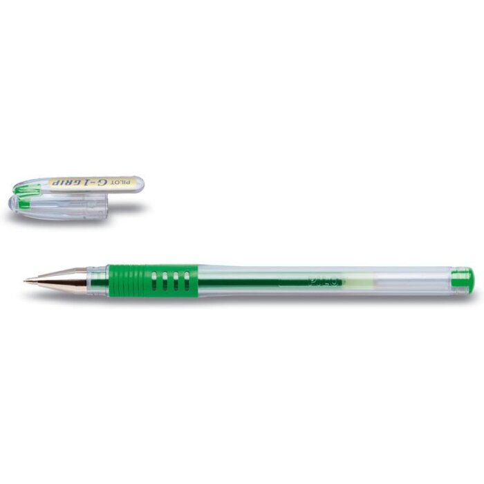 PILOT gélové pero G1-5 Grip - 0,3 mm - zelené