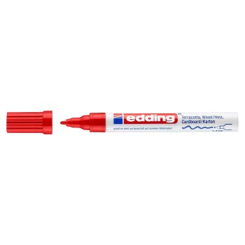 edding 4040 Mattlackmarker rot