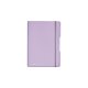 herlitz my.book flex poznámkový zošit A5, 40 listov štvorčekový - svetlá lila