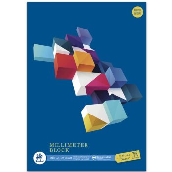 Edition Dürer Millimeterblock A4 25 Blatt 90g/qm