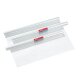 herlitz Buchschutzfolie, 400 mm x 5 m, PP, transparent nicht selbstklebend