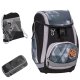 JOLLY Belmil Školská taška Comfy Pack "Simply Grey & Black" 3-dielna súprava