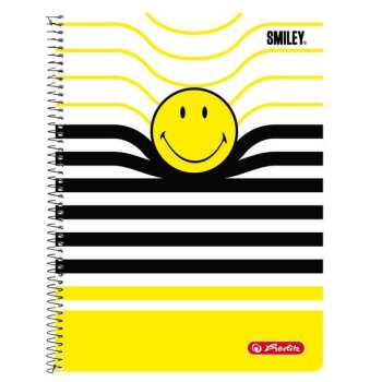 herlitz Collegeblock Smiley B&Y "Stripes",...