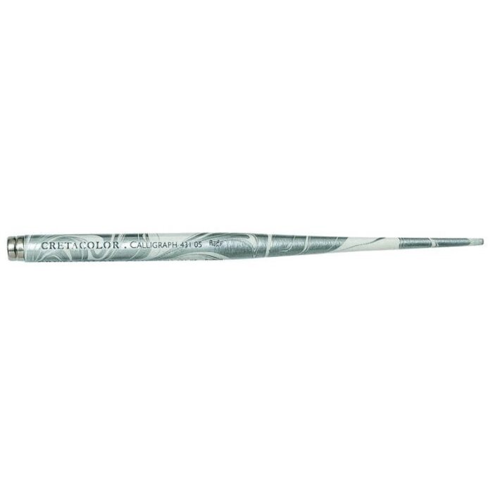 CRETACOLOR Federhalter Calligraph silber/weiss