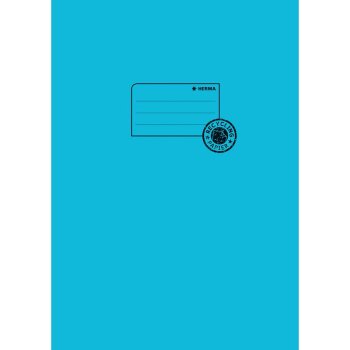 HERMA Heftschoner Recycling, DIN A4, aus Papier, türkis