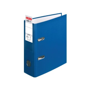 herlitz Ordner maX.file protect A5 80mm blau