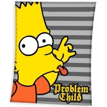 Simpsons Decke "Problem Child"  120 x 140 cm