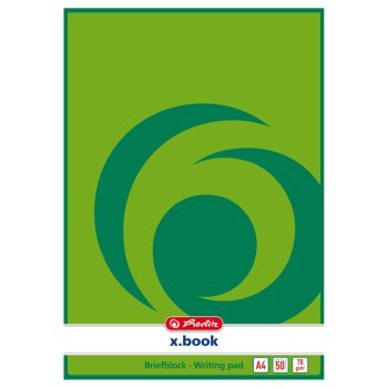 herlitz poznámkový blok x.book, A4, bez...