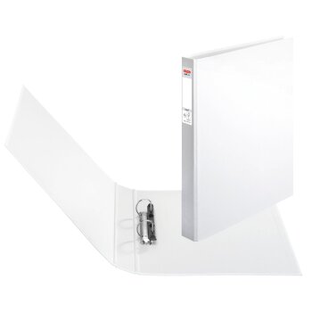 herlitz Ringbuch maX.file protect A4 2-Ring 40mm weiss