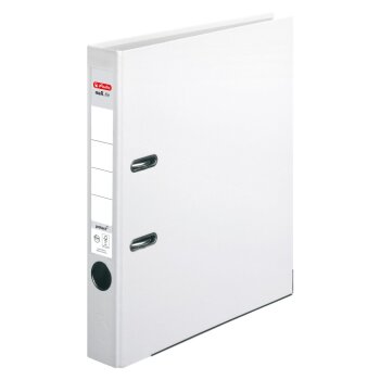 herlitz Ordner maX.file protect A4 50mm weiss