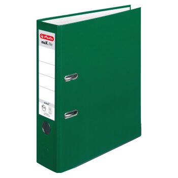 herlitz Ordner maX.file protect A4 80mm grün