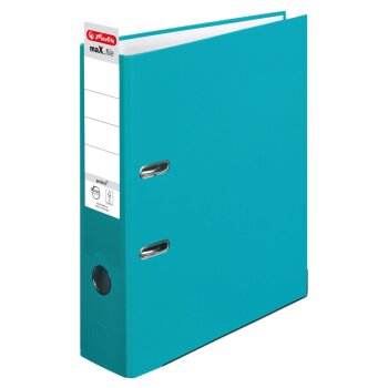 herlitz Ordner maX.file protect A4 80mm türkis