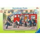 Ravensburger detské puzzle - 06321 Moje hasičské auto - rámové puzzle pre deti od 3 rokov, 15 dielikov
