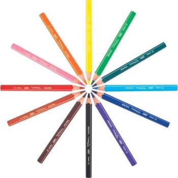 BIC KIDS trojhranné farbičky Evolution Triangle -...