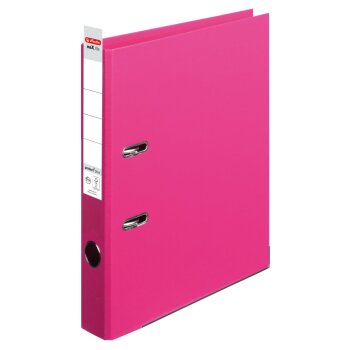 herlitz Ordner maX.file protect+ A4 50mm fuchsia