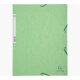 EXACOMPTA Eckspannermappe, DIN A4, Karton 400 g/qm, lindgrün