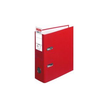 herlitz Ordner maX.file protect A5 80mm rot
