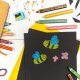 STAEDTLER 140 Noris junior - detská šesťhranná farbička - 36 rôznych farieb vo vedierku + 3 strúhadlá