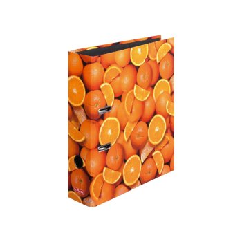 herlitz Motivordner maX.file Orangen 8 cm, DIN A4