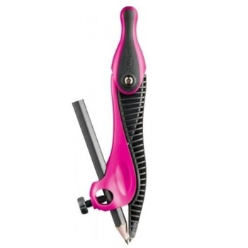 Maped Zirkel Kid´z mit Adapterring pink