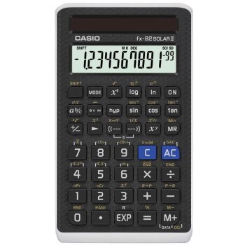 CASIO Schulrechner Modell FX-82 SolarII, Solarbetrieb