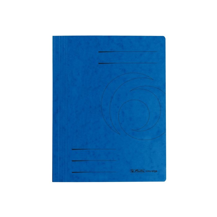 herlitz Schnellhefter easyorga, DIN A4, karton, blau