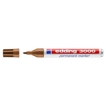 edding 3000 permanentný popisovač - okrový