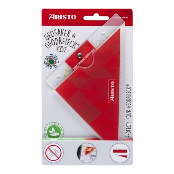 ARISTO Geodreieck® 16 cm transparent, mit...