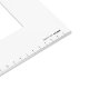 ARISTO Zeichendreieck 45° Hypothenuse 42cm Kathete 29,7cm ohne Facette (AR4530)