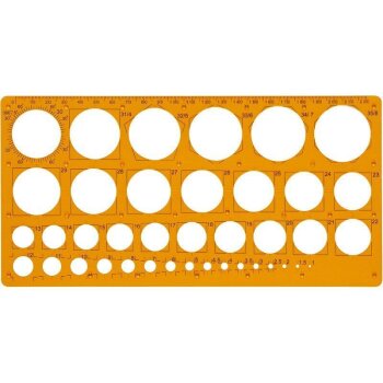 Maped kruhová šablóna - 1 - 35 mm -...