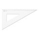 ARISTO Zeichendreieck 60° Hypothenuse 31,1cm ohne Facette (AR6027)