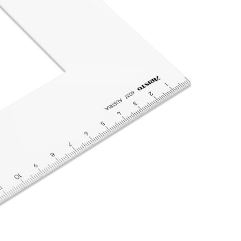 ARISTO Zeichendreieck 60° Hypothenuse 42,5cm ohne Facette (AR6037)