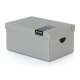 oxybag krabica lamino veľká - 35,5 x 24 x 16 cm - PASTELINI šedá