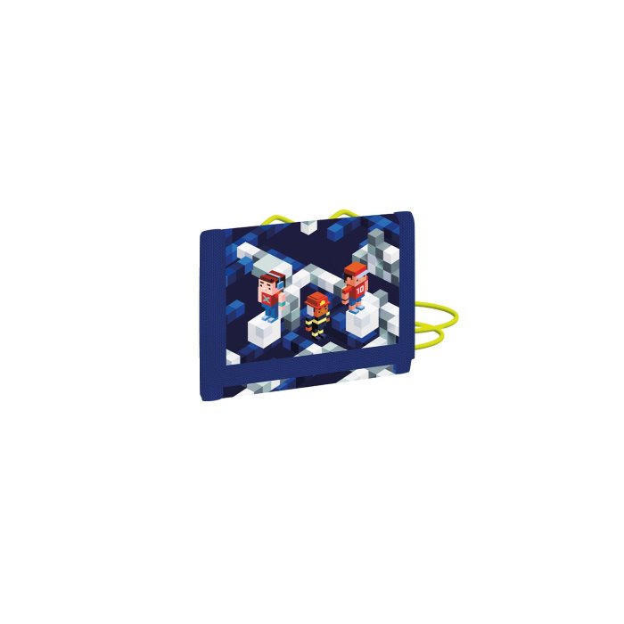 oxybag Detská textilná peňaženka so šnúrkou na krk - Playworld
