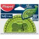 Maped uhlomer - flexibilný - polkruhový - 180° - Twist´n Flex - zelený