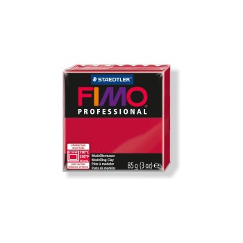 FIMO PROFESSIONAL Modelliermasse, karmin, 85 g