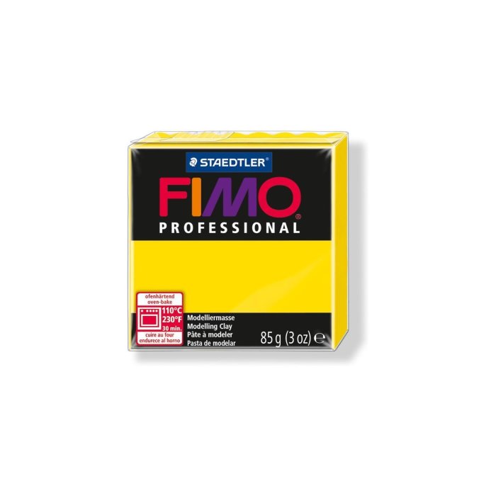 FIMO PROFESSIONAL Modelliermasse, echtgelb,85 g