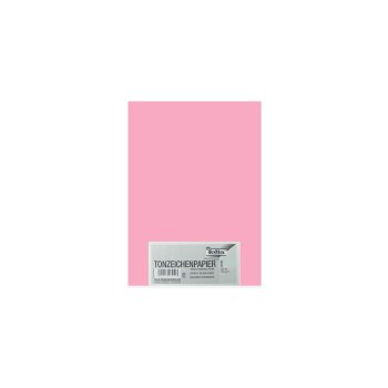 folia Tonpapier, DIN A4, 130 g/qm, rosa