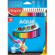 Maped akvarelové farbičky COLOR"PEPS AQUA - 18 rôznych farieb