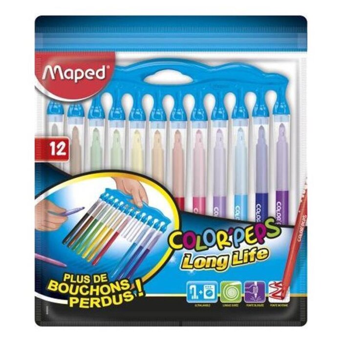 Maped fixky COLOR´PEPS Long Life Innovation - 12 ks