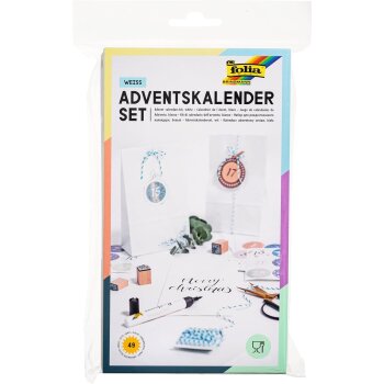 folia Adventskalender "Papiertüten...
