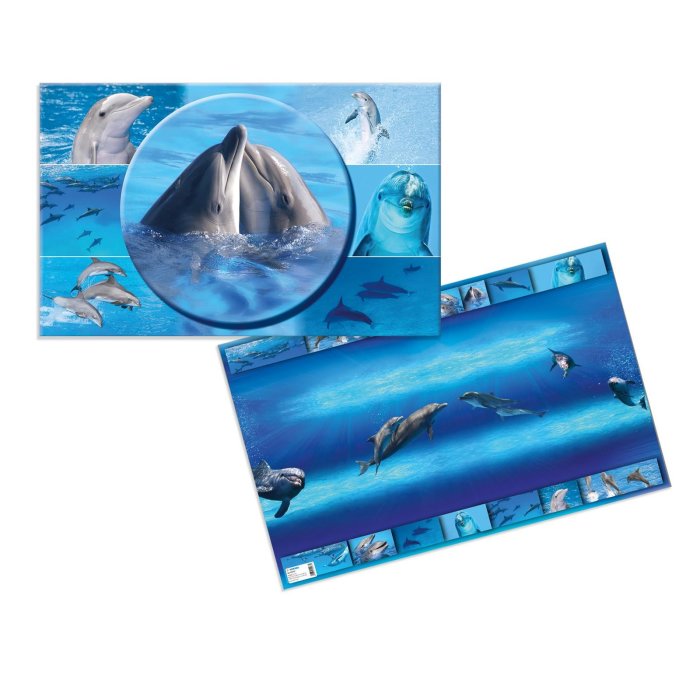 HERMA podložka na stôl (š)550 x (v)350 mm - delfín