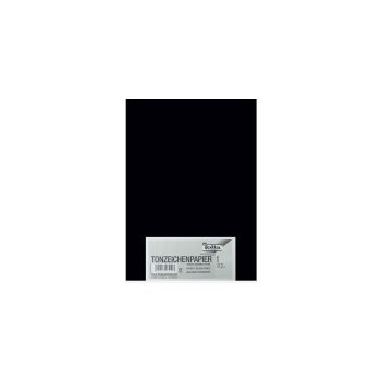 folia Tonpapier, DIN A4, 130 g/qm, schwarz