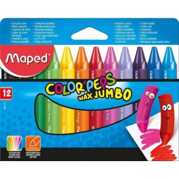 Maped my first Wachsmalstifte COLORPEPS JUMBO, 12er Etui